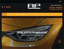 Tablet Screenshot of apautomotive.com